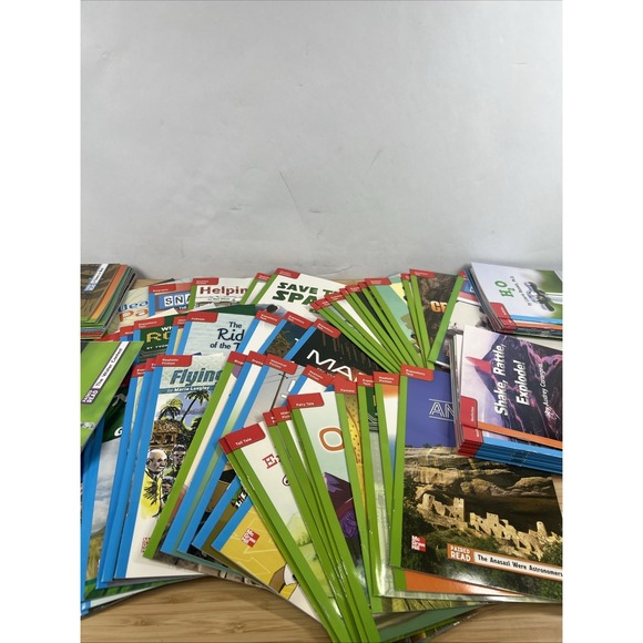 Lot of 86 Grade 5 Reading Wonders Multiple Colors Readers McGraw Homeschool NEW